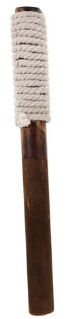 Didiseaon Outdoor Wooden Torch Light for Garden Fire Torch for Pathway Lawn and Patio for Festivals Parties and Celebrations