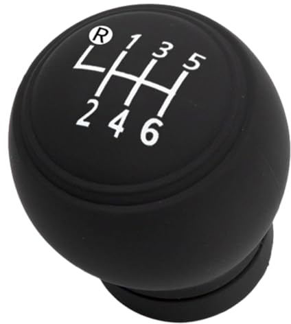 Tomedeks 6 Speed Gear Knob Cover,Universal Car Shift Knob Cover,Gear Stick Cover,Car Gear Stick Cover,Car Gear Shift Knob Covers,Universal Elastic Silicone Gear Stick and Knob Cover(B)