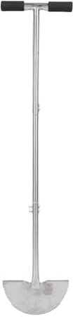 Fabater Mezzaluna Edger, Edger da Giardino da con T-Grip, Bordi del Prato Manuale, Strumento per Bordi per Cortile, Paesaggi, Aiuole, Marciapiede, Sepoltura del Cavo, Giardino