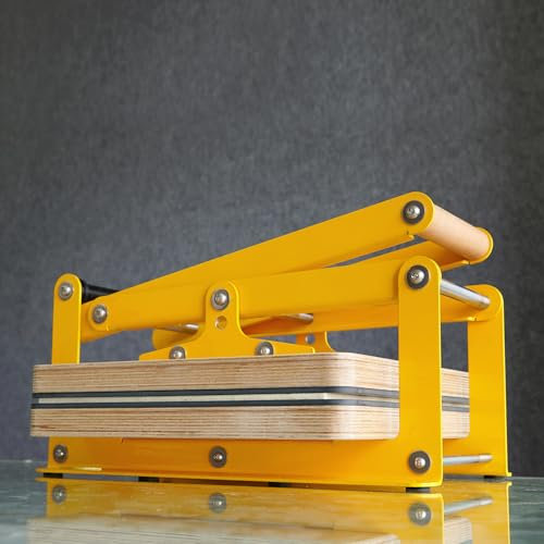 Handhebelpresse für Linoldruck, ideal für Künstler und Bastler, perfekt für die Erstellung detaillierter Drucke auf verschiedenen Materialien