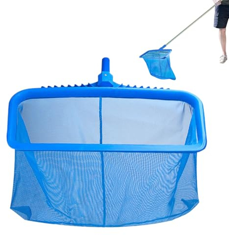 doyandader Rete per la pulizia della piscina, rete di intercettazione per la pulizia delle foglie, strumento per la cura e la manutenzione di stagni e spa, per rimuovere rifiuti e rifiuti e nuotare