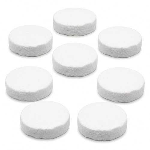 6 Laines Céramiques Bioéthanol 85x85x20mm pour Brasero