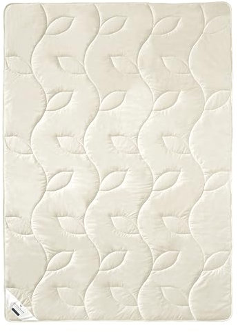 billerbeck Bettdecke E45 Bamboo - Sommerdecke – 135 x 200 cm – Baumwolldecke, kühlende Bettdecke – mit Bambus Füllung, Sommerleicht (Sl)