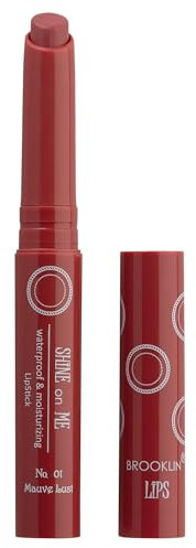 Impala - Brooklyn Shine On Me Lippenstift Nude Pink Nº 01 | Glänzender Lippenstift | Lippenstift mit glatter Textur | Feuchtigkeitsspendender langanhaltender Lippenstift