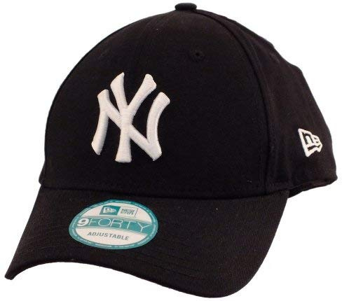 Unbekannt New Era New York Yankees 9forty Adjustables cap Black/White - One-Size