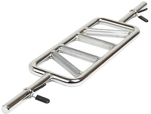 Mirafit 1 Multi Grip Tricep Weight Bar and Spring Collars