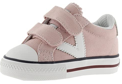 victoria Zapatillas Tribu 1065163 | Lona & Logotipo En Contraste & Tiras Adherentes para Niños Unisex