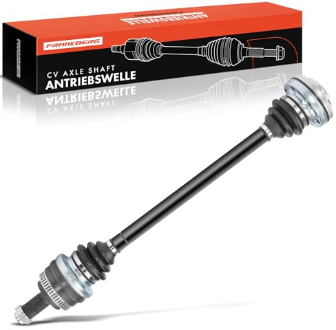 Frankberg Antriebswelle Achswelle Hinterachse Rechts Mit ABS-ring | Kompatibel mit 1er E81 116 118 120 3er E90 316 318 320 325 Replace# 33217547076