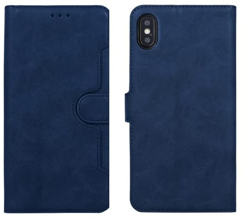 Gorilla Tech Premium Wallet Case for iPhone 14 Pro Max, Premium PU Leather Shockproof Flip Cover [RFID Block][Card Holder] Compatible with iPhone 14 Pro Max - Navy