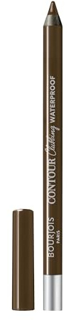 Bourjois Paris Contour Clubbing Eye Waterproof, Glidbar och mjuk textur, formel med Jojobaoljor, Nej 71 All The Way Brown, 1,2g