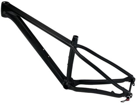 HIMALO Carbono Cuadro De Bicicleta De Montaña 27.5er 29er XC Hardtail Cuadro MTB 15''/17''/19'' Ligero Cuadro con Freno De Disco Eje Pasante 142mm Enrutamiento Interno (Size : 27.5 * 19'')