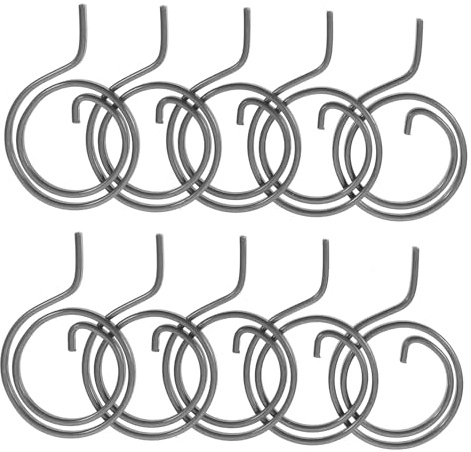jojofuny 10pièces Accessoires De Ressorts Pour Verrou De Porte De Remplacement Pour Serrure De Chambre Ressorts Pour Sécurité De Porte