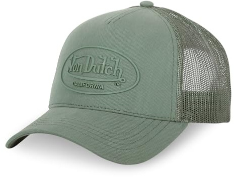 Von Dutch Kappe für Damen & Herren, verstellbar, Trucker-Kappe, Logo