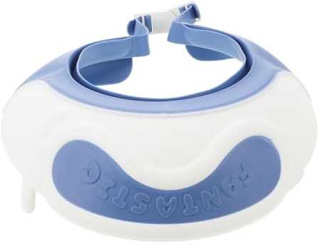 OFFIGAM Haarwaschkrone Für Junge Mädchen Duschhaube Zum Haarewaschen Duschhut Für Kleinkinder Shampoo Haube Langlebig Tragbar Cartoon Design