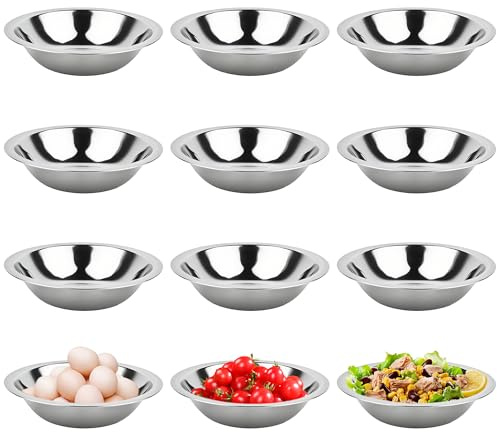 Axincardarm Stainless Steel Mixing Bowls Small Stainless Steel Bowls 16cm