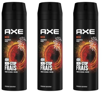 AXE Musk Deodorant For Man 150 ml - Pack of 3