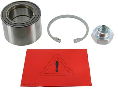 SKF Radlagersatz VKBA 3571 Position Vorderachse Außendurchmesser 62 mm Höhe 111 mm Länge 111 mm Breite 84 mm - OE Qualität | Kompatibel mit: OPEL AGILA