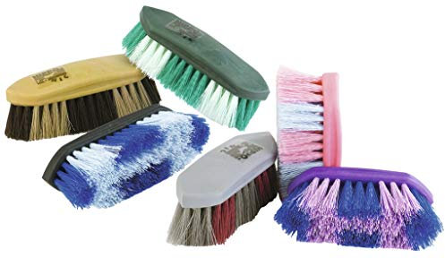 Ekkia HIPPOTONIC Bunte Mähnenbürste/Wurzelbürste, versch. Farben, klein, Busse_17_Groessen:klein