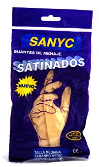 SANYC GUANTE SATINADO T/G