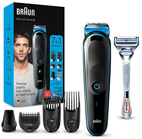 BRAUN Mgk3242 7 in 1 Hair & Beard Grooming Kit, 350 g