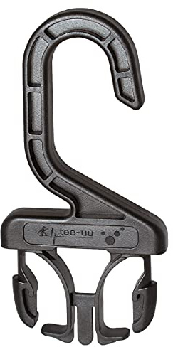 tee-uu Belt Holder | Gürtelhalter zum Aufhängen für alle TEE-UU Koppeln | für tee-uu BLACK, QUICK und RED Koppel zum Aufhängen in Schrank oder Garderobe | für Kleiderstangen bis 22 mm Durchmesser