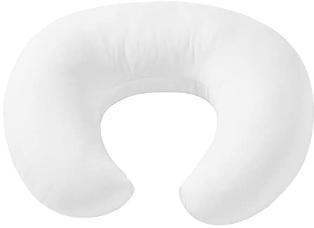 Baby Nursing Pillow and Body Positioner for Breastfeeding and Bottle Feeding for Baby Boys and Girls, Breast Feeding Pillow for Propping Baby, Tummy Time, Sitting Support, Naked Pillow