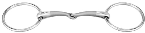Sprenger SATINOX Wassertrense 12 mm einfach gebrochen - Edelstahl rostfrei, 125 mm Weite