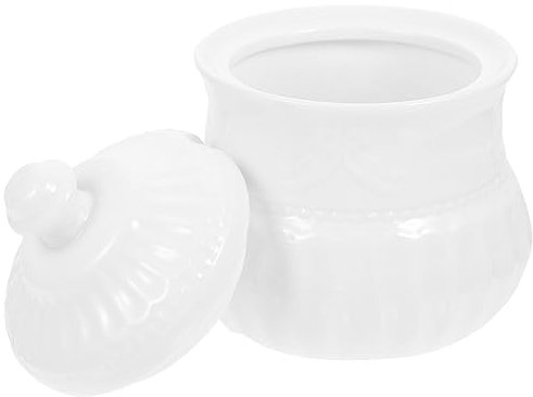 Cabilock Tarro De Especias Relieve De Cerámica Bote De Cerámica Para Condimentos Para Cocina Salero