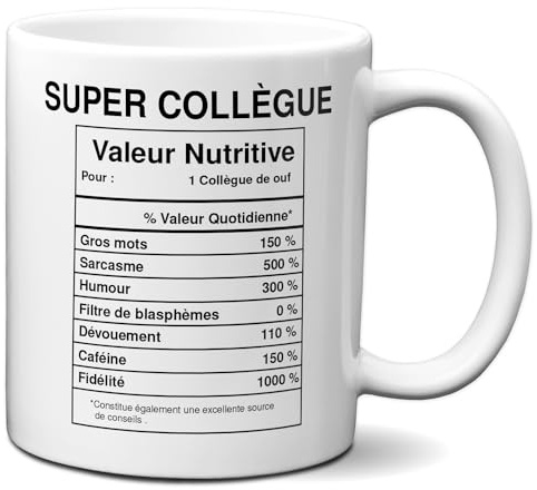 L'Esprit Des Anges Tasse Mug Idée Cadeau Super Collègue de Travail Valeur Entreprise Nouveau Job