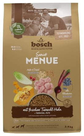 Bosch HPC Menue Senior mit Tierwohl-Huhn2,4 kg