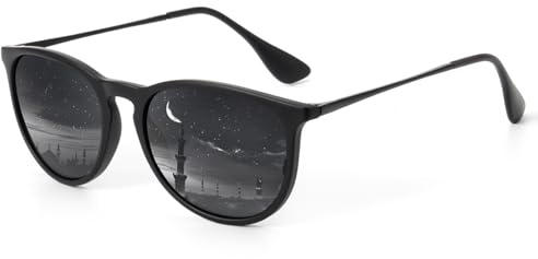 HENGOSEN Sonnenbrille Damen Polarisiert Sunglasses-Woman: Polarisiert Sonnenbrille Damen Retro UV Schutz Vintage Sunglasses