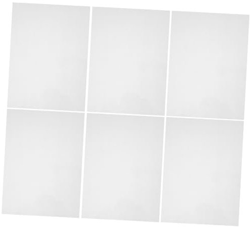 NUOBESTY 10stücke Schrumpffolie Zum Basteln DIY Schrumpfbastelfolien Kunststoffplatten Schrumpfpapier Zum Zeichnen Und Basteln