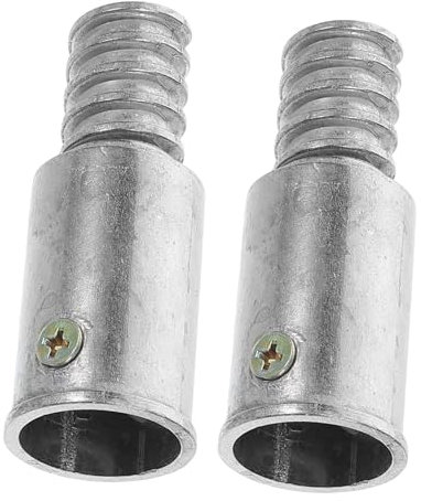 HOLIDYOYO Aluminum Threaded Pole End Repair Kit for Mop Brush Push Brush Handle Tip Replacement 22mm Lightweight Strong