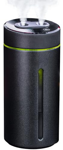 Difusor de coche recargable, ambientador inteligente y humidificador de aire con tecnología de nano atomización, encendido y apagado automático inteligente, doble liberación de vapor, difusor de