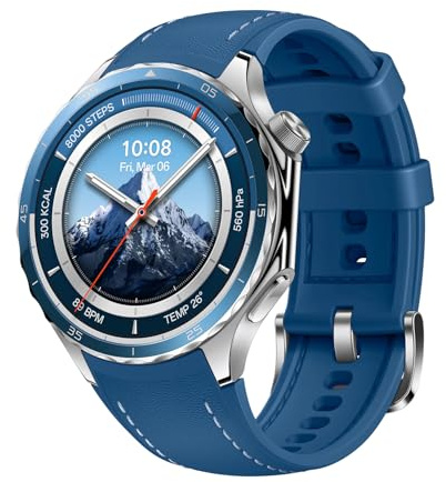 OPPO Watch X2 Smartwatch - Schermo AMOLED da 1,5, autonomia 120 ore, GPS/NFC, Bluetooth 5.2, 32 GB di memoria, Summit Blue