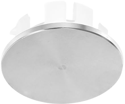 NOLITOY Stainless Steel Bathroom Sink Overflow Cap Fit Overflow Ring Decorative Cover for Ceramic Washbasin Hole Easy Installation Water Control Stopper for Home and Commercial Use