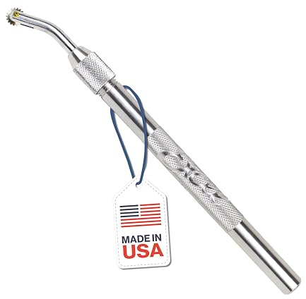 Excel Blades Pounce Wheel - Stainless Steel Fabric Tracing, Perforating, Cutting, Sewing, Quilting, and Embossing Tool, 5/16-Inch Wheel