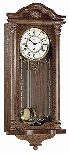Reloj de pared mecánico de péndulo regulator Hermle -Fulham 70509-030141