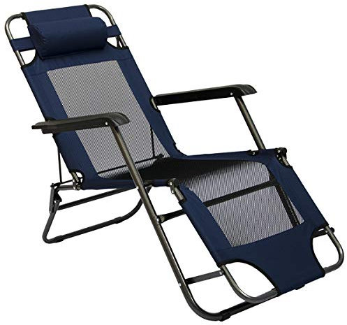 AMANKA 155 x 60 cm Relaxliege Garten Liegestuhl Klappbar - Gartenstuhl mit Liegefunktion - Sonnenliege Faltbar - Campingliege Leicht - Gartenliege Wetterfest Strandliege Relaxsessel Outdoor Liege