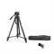 Digitek DTR 550 LW (67 pollici) Treppiede per DSLR, altezza di funzionamento della fotocamera: 5,57 piedi con capacità di carico 4,5 kg, treppiede in alluminio leggero con testa a sfera a 360° e