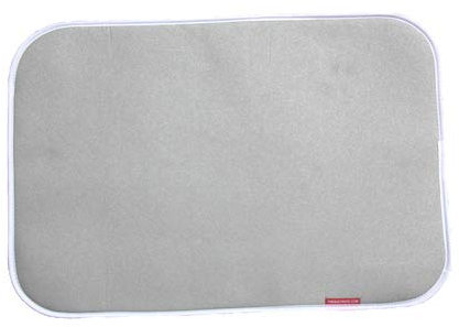TheQuiltMate Premium Bügelunterlage, speziell für Quilter und Bastler, klassisch, Silber, 43 x 63,5 cm 14in X 17in silber