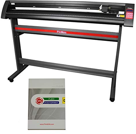 PixMax XL 1510mm Schneideplotter Plotter Folienplotter Folienschneider Schneidplotter Plotten mit 3 x Roland Schneidemesser mit Flexi Starter Schneidesoftware