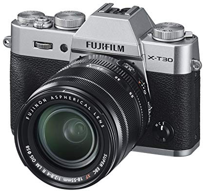Fujifilm X-T30 Appareil Photo Numérique sans Miroir avec XF18-55mm Kit - Argent