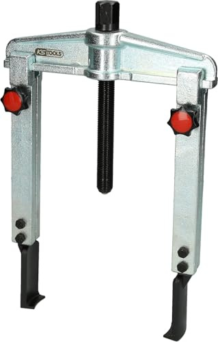 Schnellspann-Universal-Abzieher 2-Armig mit Extrem schlanken und Verlängerten Haken, 25-130mm, 200mm