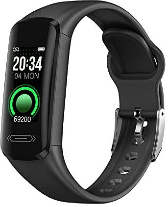 SUPBRO Fitness Armbanduhr Fitness Uhr Wasserdicht IP68 Fitness Tracker Schrittzähler Uhr für Damen Herren Smart Watch für iOS Android Handy