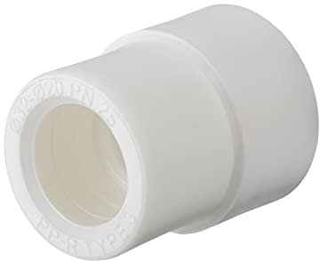 PPR Aqua Plus Reduziermuffe, Reduzierstück, ALLE GRÖßEN, DN20, DN25, DN32, DN40 Fusiotherm, Schweißtechnik (DN 32 auf DN 20, 10)