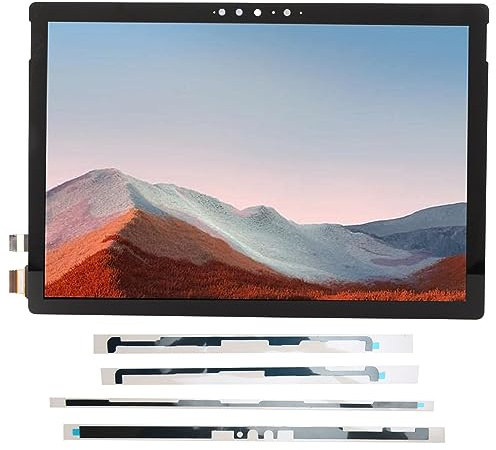 Garsent Screen Replacement for Pro 7+ 1960 1961 12.3in, Laptop Touch Screen Replacement, OLED Display Touch Screen Digitizer Assembly, with Adhesive Strips