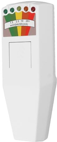 Fockety Geigerzähler-Nuklearstrahlungsdetektor, Professioneller, Hochpräziser Radioaktiver Tester mit Anzeigelichtalarm, Tragbarer Tragbarer Haushalts-Strahlungsmonitor, Marmordosimeter