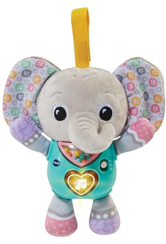 VTech Baby Melodienelefant – Musikplayer mit 8 Liedern, 23 Melodien