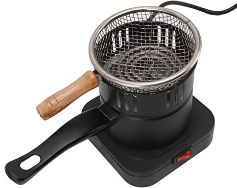 Elektrischer Holzkohle-Kohlebrenner, Tragbarer Starter-Kohleofen, Shisha-Ofen, Elektrischer Holzkohle-Starter, EU-Stecker, 220 V, Für Kamine, Grills, Wasserpfeifen, Kochende Milch Und Kaffee